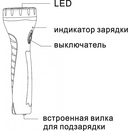 Фонарь аккумуляторный TL040 FERON