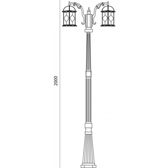 Светильник садово-парковый PL177 FERON