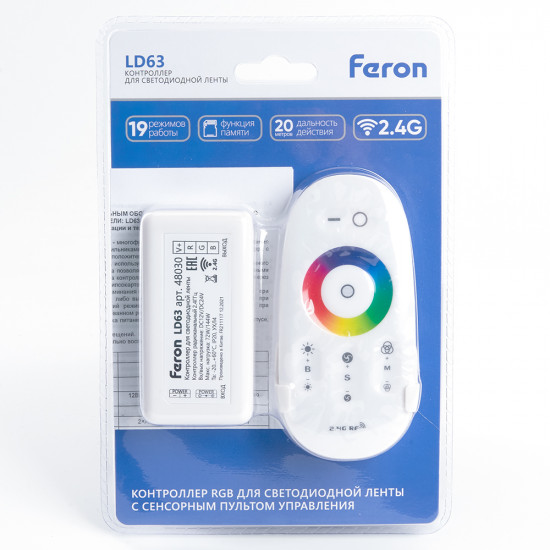 Контроллер для LED устройств LD63 FERON