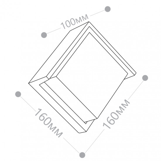 Светильник уличный DH108 FERON