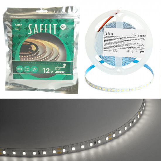 Лента светодиодная 12V SST02 SAFFIT